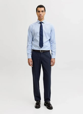 Jack & Jones Lacivert Erkek Chino Pantolon 12292100 JPSTOLLIE CONNOR CHINO