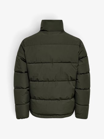 ONSPACK LIFE PUFFER JACKET OTW VD Erkek Gri Ceket - 22034718