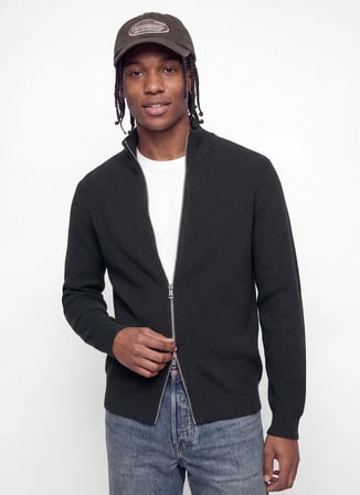 Jack & Jones Hırka, 2XL, Siyah
