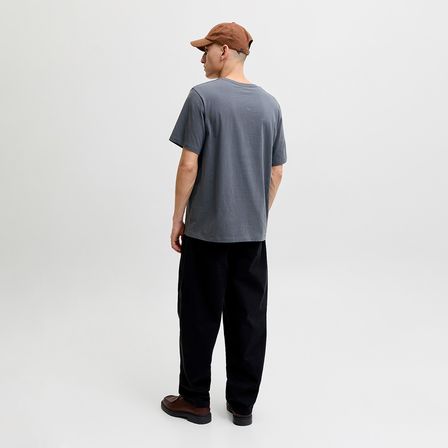 Jack&Jones Corp Logo Ss Erkek Gri Tişört