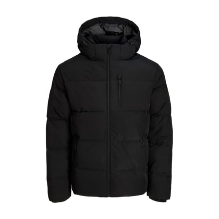 Jack & Jones 12298858 Jjbecks Puffer Sn Mont Siyah