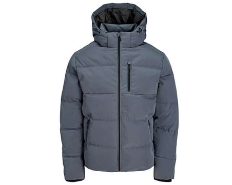 Jack Jones JJEBECKS PUFFER SN Erkek Günlük Mont 12298858-TURBULENCE Turuncu