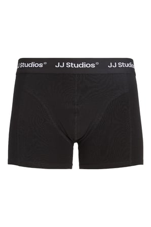 Jack & Jones JACSOHO Solid Erkek Boxer 3'lü Paket Pamuklu Rahat 