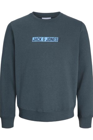 Jack & Jones JJMUNK Erkek Bisiklet Yaka Sweatshirt Rahat Günlük 