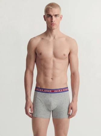 Jack Jones Lıver 5 Li Paket Erkek Boxer 12165348