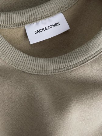 Jack Jones Leveland Bisiklet Yaka Regular Fit Erkek Sweat 12298440