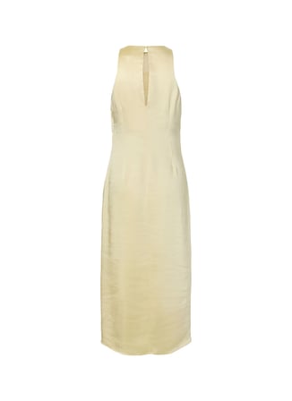 Yas Sarı Kadın Elbise YASORCHIDA SATIN LONG DRESS S. - SH