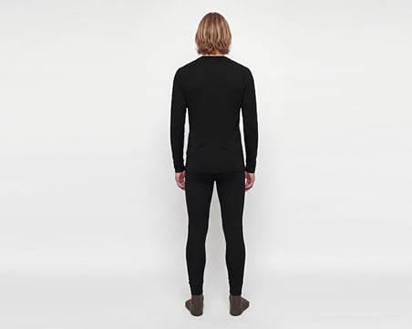 Jack Jones JACLESLEY SKI BASELAYER SET AW26 Erkek Termal İçlik 12299384-BLACK Siyah