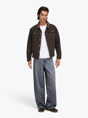 ONSRICKY COTTON JACKET OTW WW VD Erkek Siyah Mont - 22038706