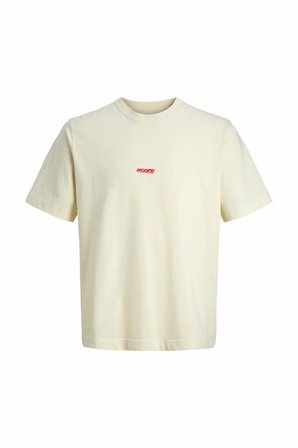 Jack Jones Club Small Font Prınt Relax Fit Erkek Tişört 12298984