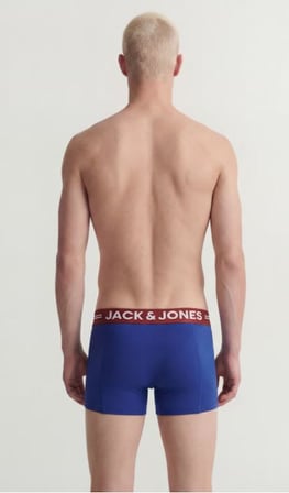 Jack & Jones Erkek Çok Renkli Boxer 3'lü - 12113943 