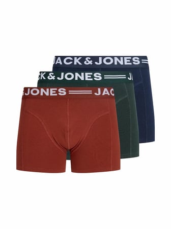 Jack Jones Sense 3 Lü Paket  Erkek Boxer 12081832