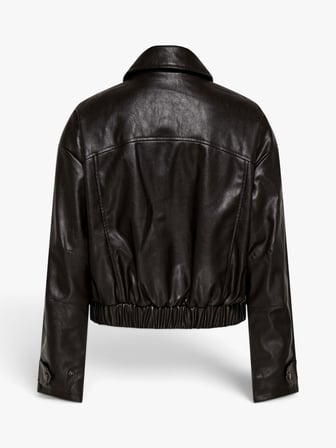 ONLMELLE FAUX LEATHER JACKET OTW Kadın Kahverengi Ceket - 5041089