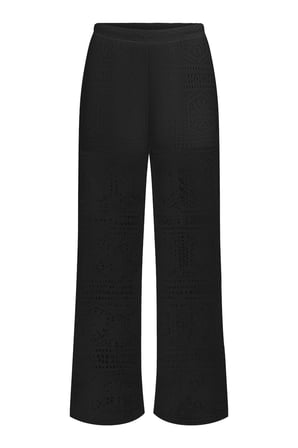 Only ONLLIAN Lace Kadın Pantolon Geniş Paça Dantel Detaylı Şık Günlük 