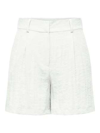 ONLITA HW LINEN LOOK SHORTS TLR Kadın Beyaz Şort - 15370279