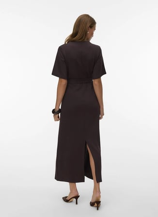 Vero Moda Kahverengi Kadın Elbise 10348698-191109 TCX