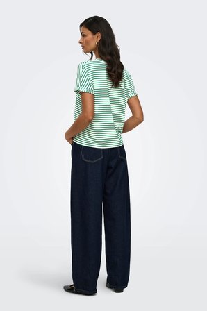 JDY JDYSISSY Kadın Basic T-Shirt Kısa Kollu O-Neck T-Shirt 