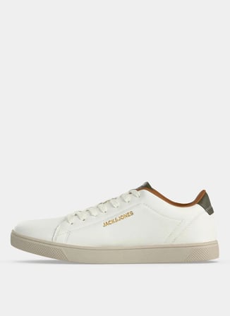 Jack & Jones Beyaz Erkek Sneaker JFWBOSLEY PU SNEAKER NOOS