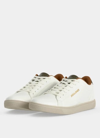 Jack & Jones Beyaz Erkek Sneaker JFWBOSLEY PU SNEAKER NOOS