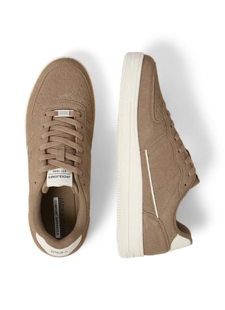 Jack & Jones Bej Erkek Sneaker JFWBUMP SYN SUEDE SNEAKER