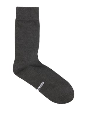 Jack & Jones Erkek Jaclouıs Marka Logolu 3'lü Çorap 12301513 Siyah