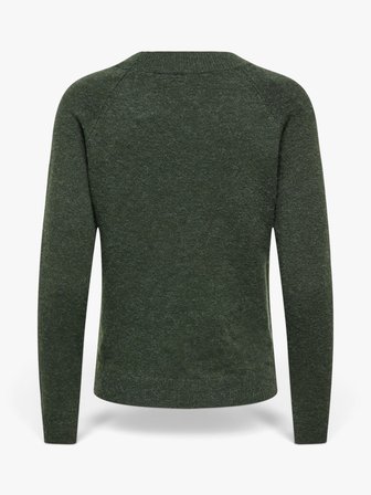 ONLRICA L/S PULLOVER KNT NOOS Kadın Gri Kazak - 3601186