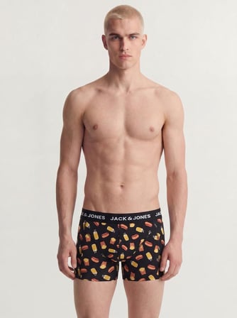 Jack Jones Kevın 3 Lü Paket Erkek Boxer 12301248