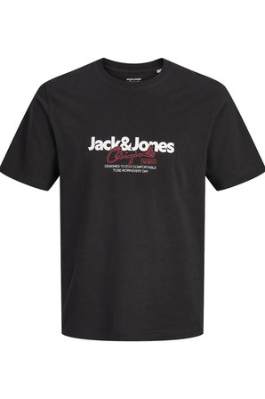 Jack & Jones JORCASSIS Erkek Tişört Bisiklet Yaka Kısa Kollu Rahat Günlük 