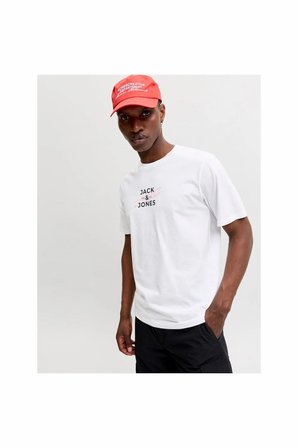 Jack Jones Etorna Front Print Regular Fit Erkek Tişört 12298583