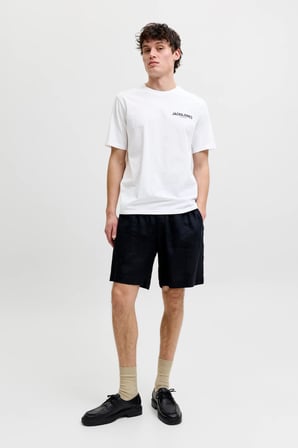 Jack & Jones JPRBLAOSCAR Erkek Tişört Kısa Kollu Pamuklu Şık Günlük 