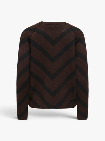 ONLELIZA L/S PULLOVER KNT NOOS Kadın Kahverengi Kazak - 15191792