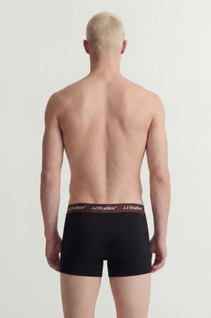 Jack & Jones JACSOHO Solid Erkek Boxer 3'lü Paket Pamuklu Rahat 