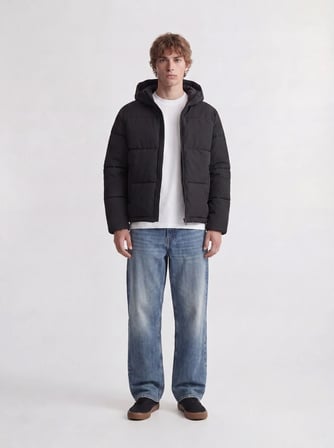 Jack & Jones Jjgalaxy Puffer Erkek Mont