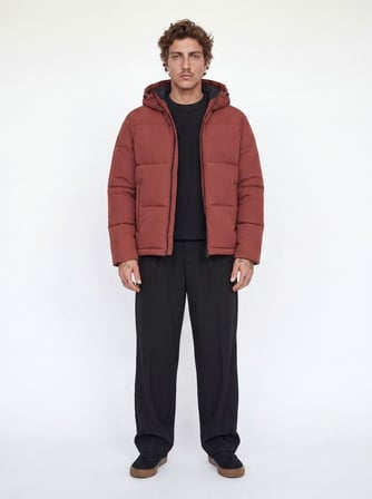 Jack Jones Galaxy Puffer Erkek Ceket 12303930