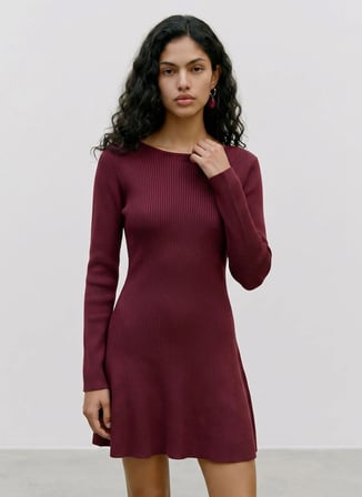 Vero Moda Elbise, L, Bordo