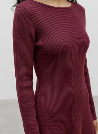 Vero Moda Elbise, L, Bordo