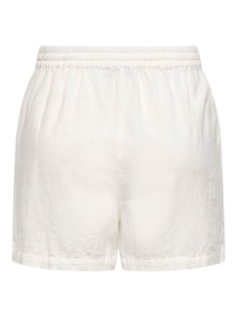 ONLSWAR THYRA PULL UP SHORTS WVN Kadın Beyaz Şort - 15378514
