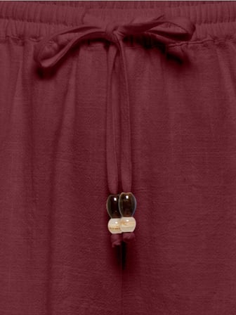 ONLSWAR THYRA PULL UP SHORTS WVN Kadın Kırmızı Şort - 15378514