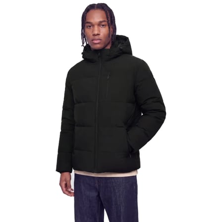 Jack & Jones 12298858 Jjbecks Puffer Sn Mont Siyah