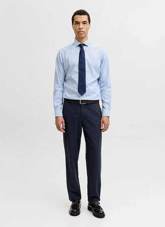Jack & Jones Lacivert Erkek Chino Pantolon 12292100 JPSTOLLIE CONNOR CHINO