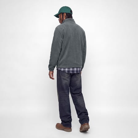Jack&Jones Polar Soho Fleece Erkek Gri Dik Yaka Sweatshirt