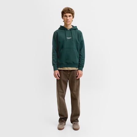 Jack&Jones Soho Erkek Yeşil Kapüşonlu Sweatshirt