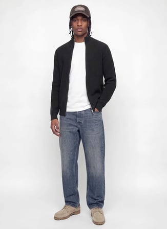 Jack & Jones Hırka, 2XL, Siyah