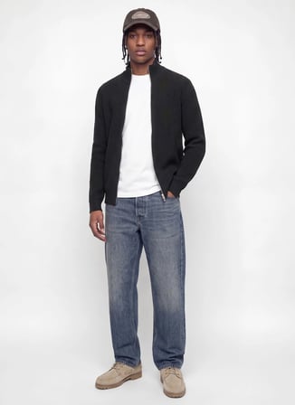 Jack & Jones Hırka, 2XL, Siyah