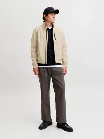 Jack Jones Lıam Softshell Bomber Erkek Ceket 12299150