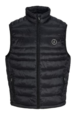 Jack & Jones JJEKINGSLEY Erkek Hafif Şişme Yelek Dik Yaka Günlük Rahat 