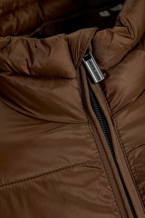 Jack & Jones JJEKINGSLEY Erkek Hafif Şişme Mont Dik Yaka Günlük Rahat 