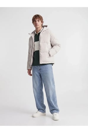 Jack&Jones 12299491 JJESOHO TEDDY JACKET AW26 ATMOSPHERE ERKEK CEKET