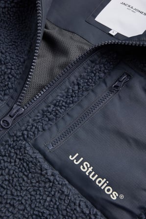 Jack & Jones JJESOHO Erkek Teddy Peluş Ceket Günlük Rahat 