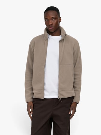 ONSJASON PRTC FLEECE JACKET OTW NOOS Erkek Gri Ceket - 5054882